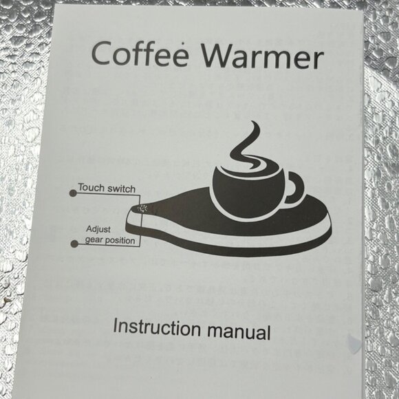 Electric Coffee‎ Mug Warmer With Touch Switch & Adjustable Temperature New - Picture 3 of 6